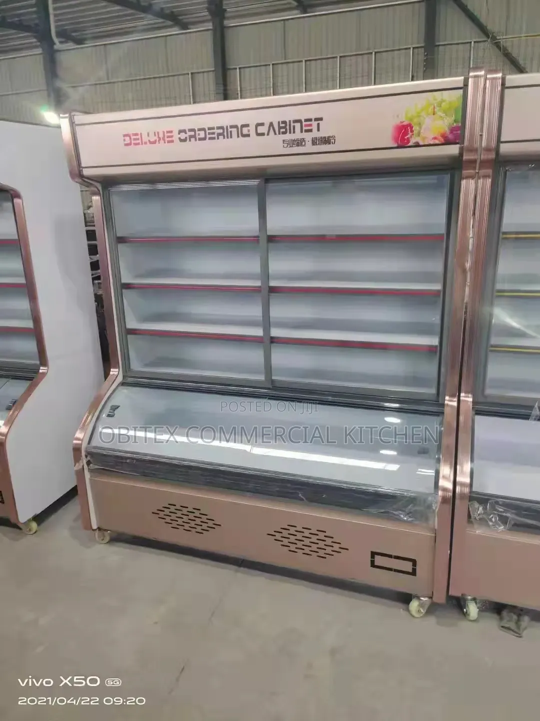 Industrial Supermarket Display Chiller Machines Is Available for Sales