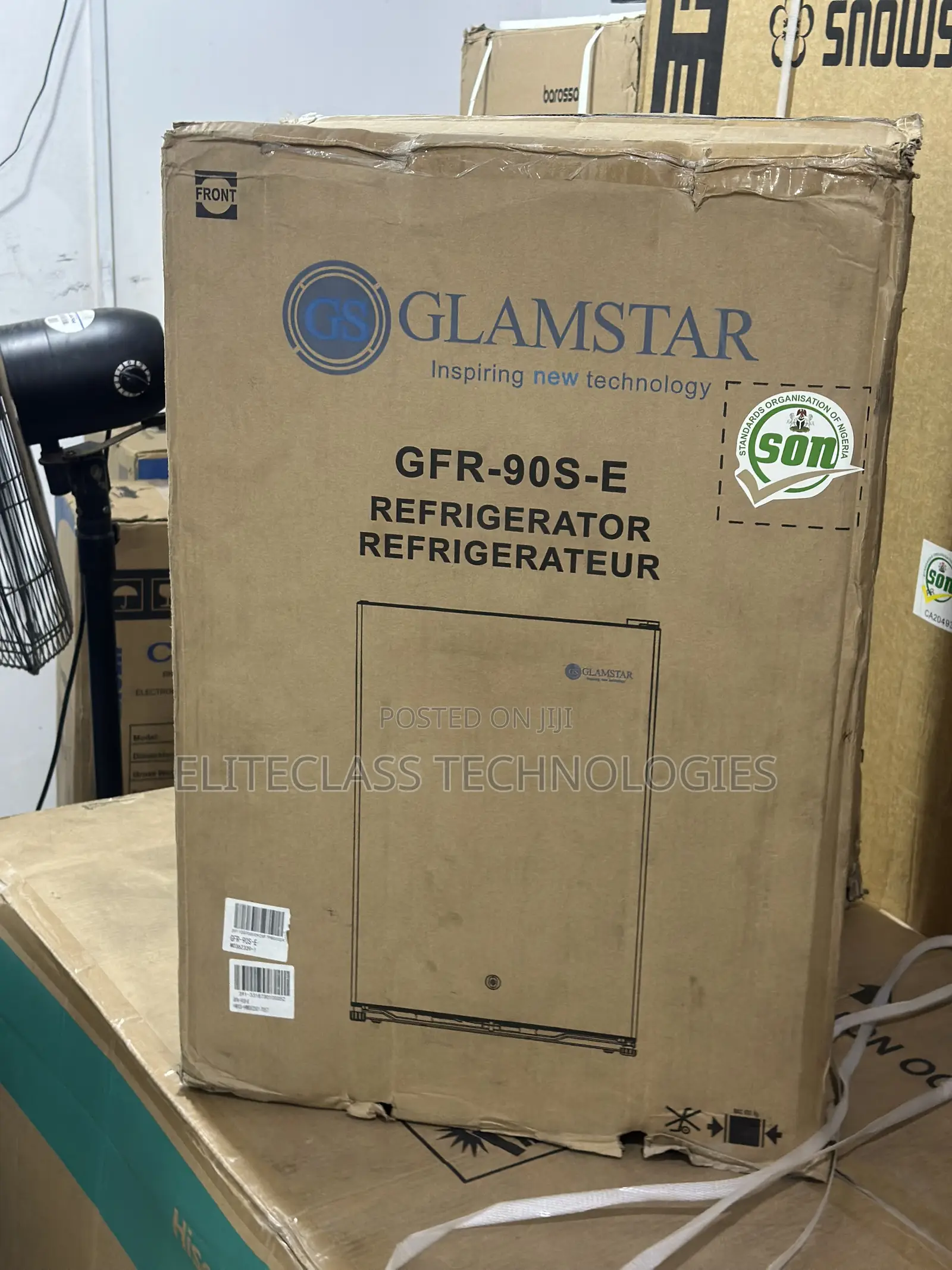 Glamstar GFR-90S-E Kitchen Fridge