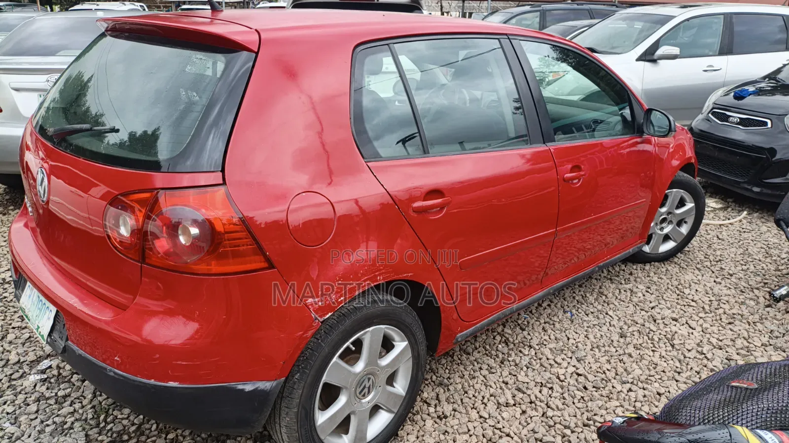 Volkswagen Golf 2007 Red