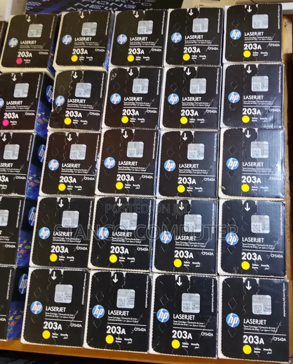 ORIGINAL HP Genuine Toner Cartridge 203a (Colours)