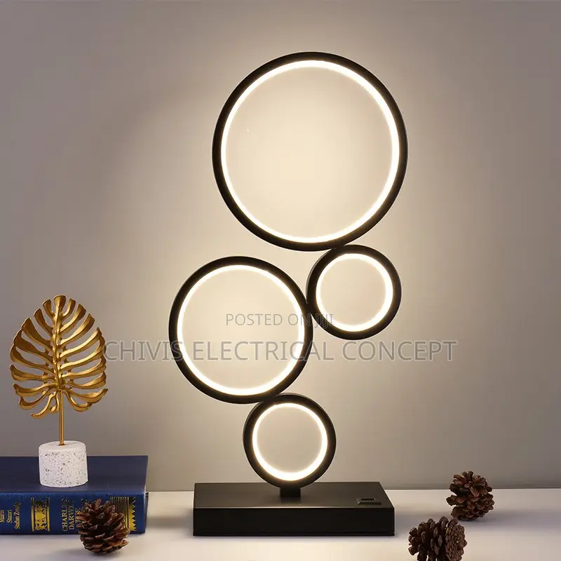 Luxury 3 Colors LED Table Lamp