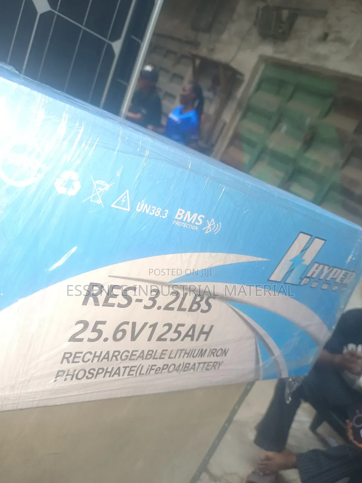 3.2kWh Hyper Power 25.6V 125Ah. (LiFePO4) Battery.