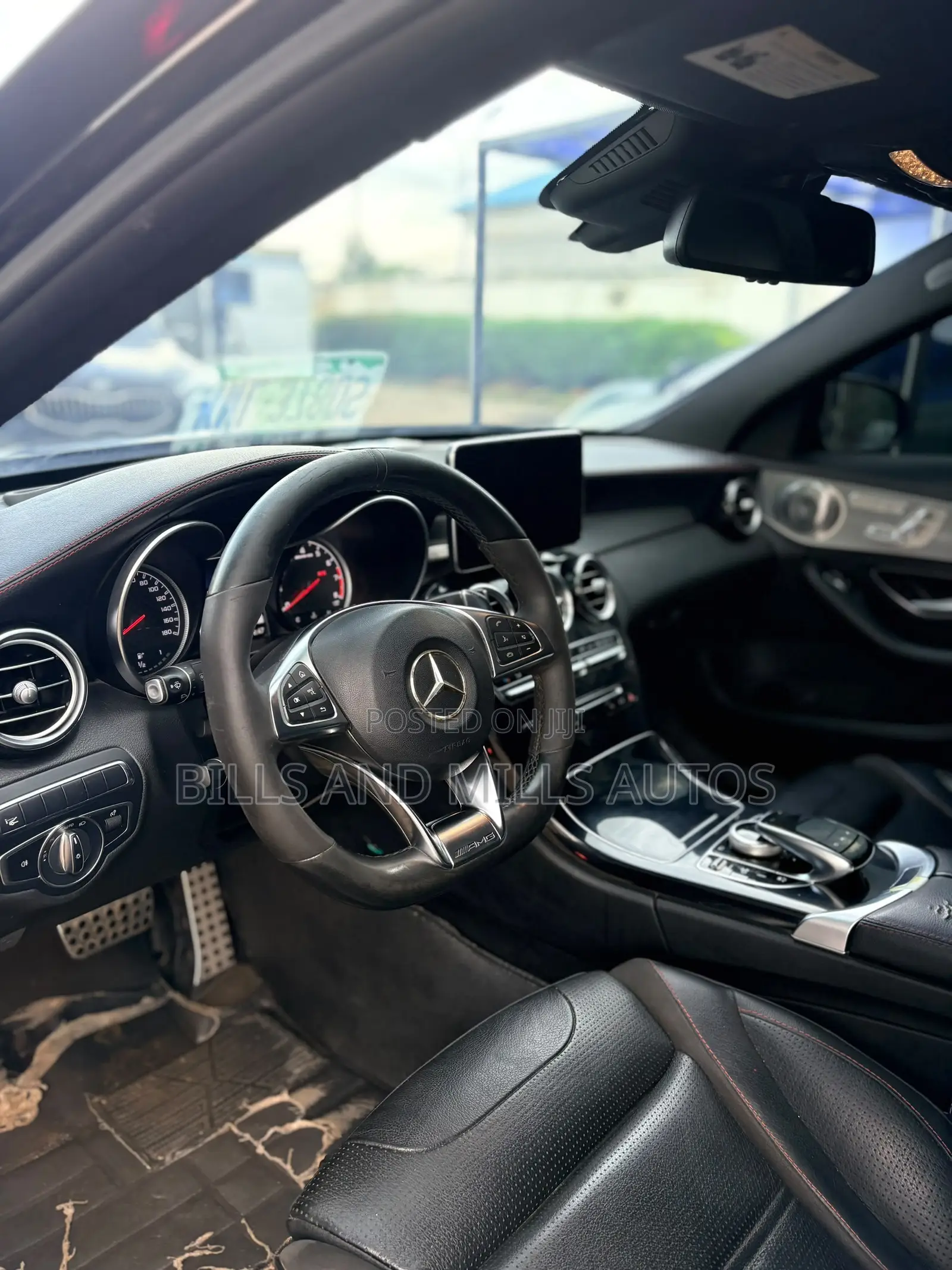 Mercedes-Benz C43 4Matic Sedan AWD (3.0L V6 9AM) 2018 Black