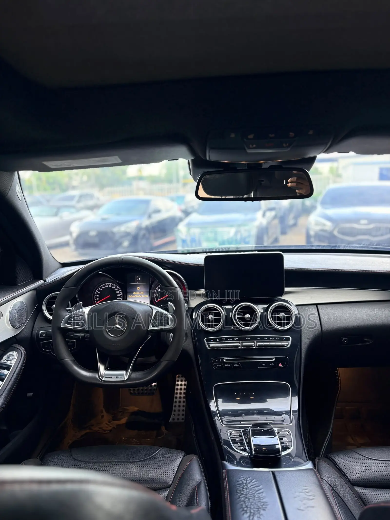 Mercedes-Benz C43 4Matic Sedan AWD (3.0L V6 9AM) 2018 Black