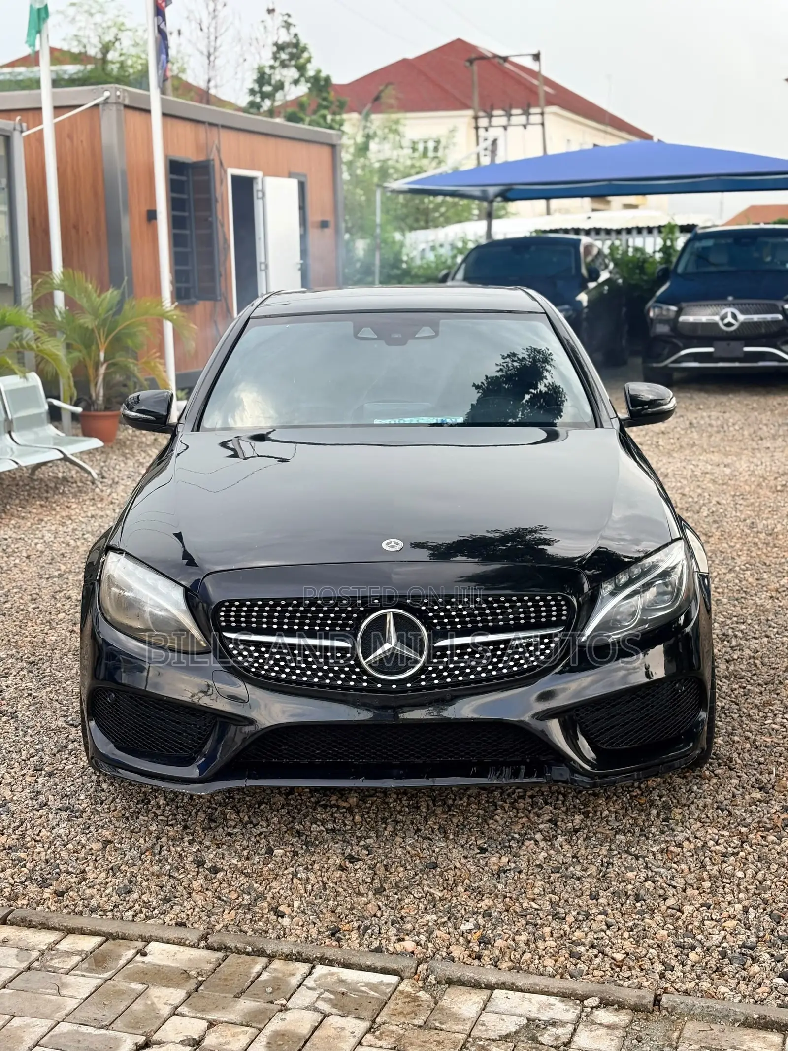 Mercedes-Benz C43 4Matic Sedan AWD (3.0L V6 9AM) 2018 Black