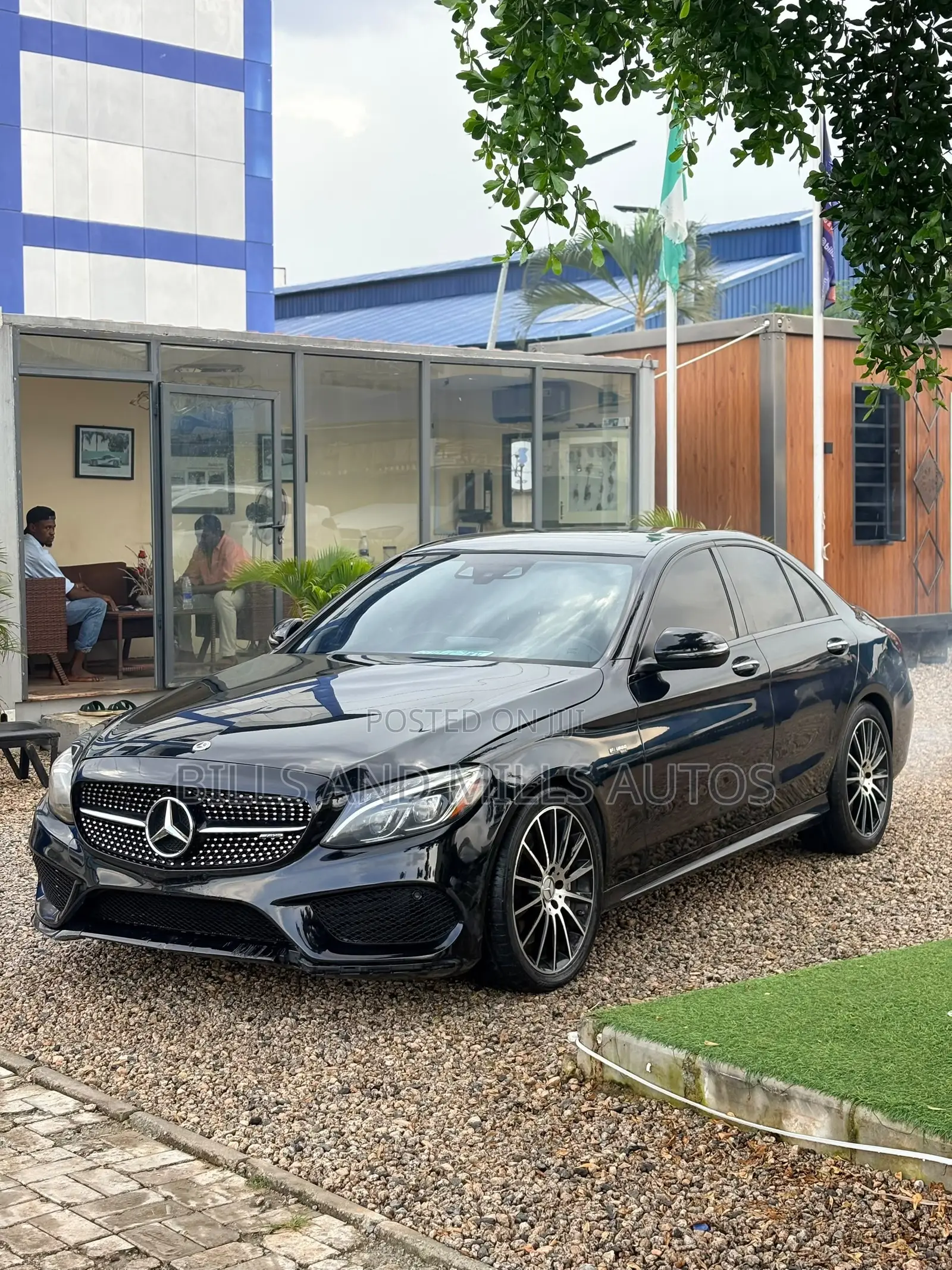 Mercedes-Benz C43 4Matic Sedan AWD (3.0L V6 9AM) 2018 Black