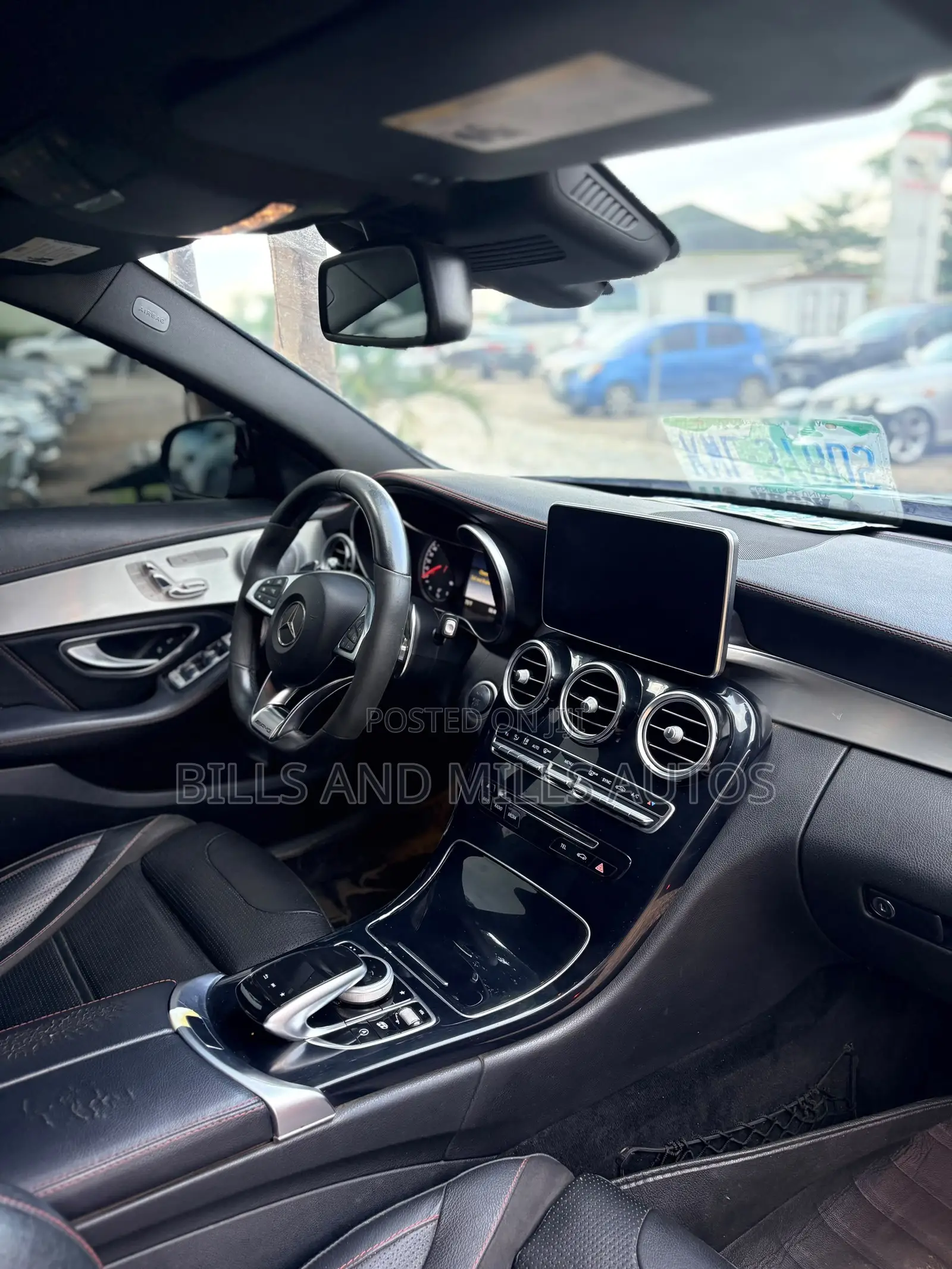 Mercedes-Benz C43 4Matic Sedan AWD (3.0L V6 9AM) 2018 Black