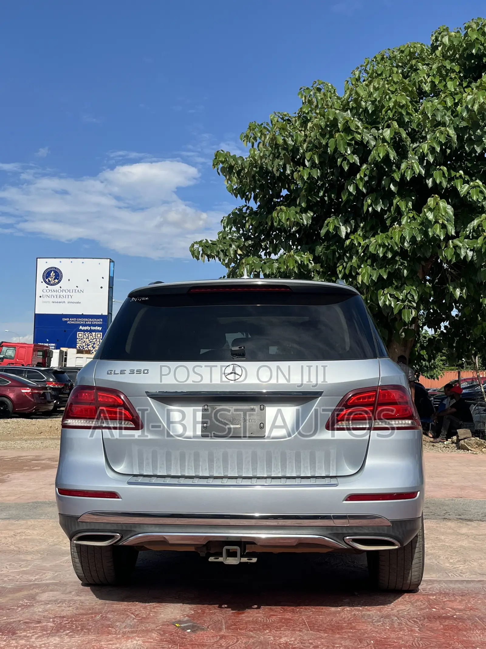 Mercedes-Benz GLE-Class 2017 Silver