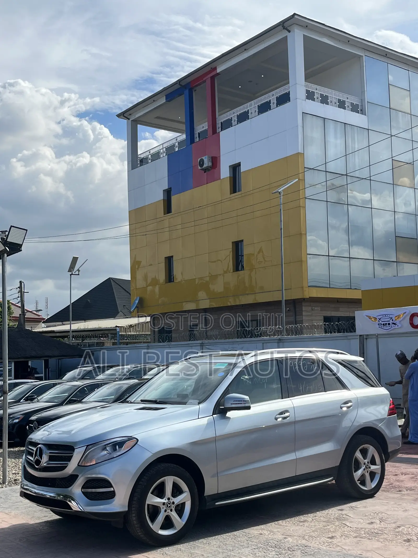 Mercedes-Benz GLE-Class 2017 Silver
