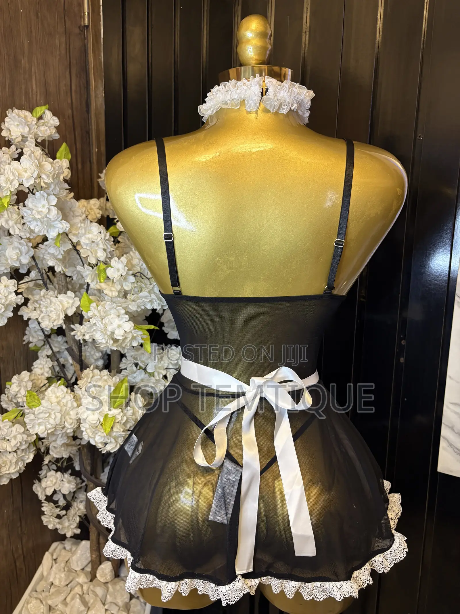 3-Piece Sexy Maid Lingerie