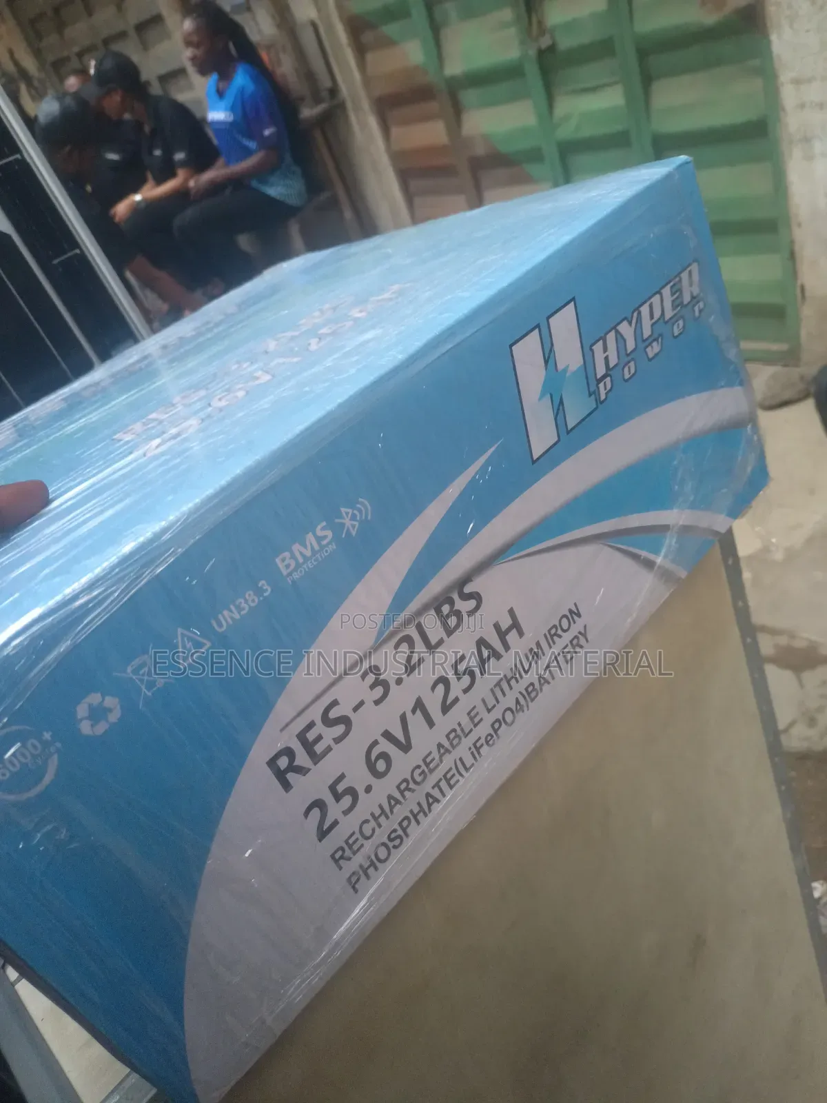 3.2kWh Hyper Power 25.6V 125Ah. (LiFePO4) Battery.