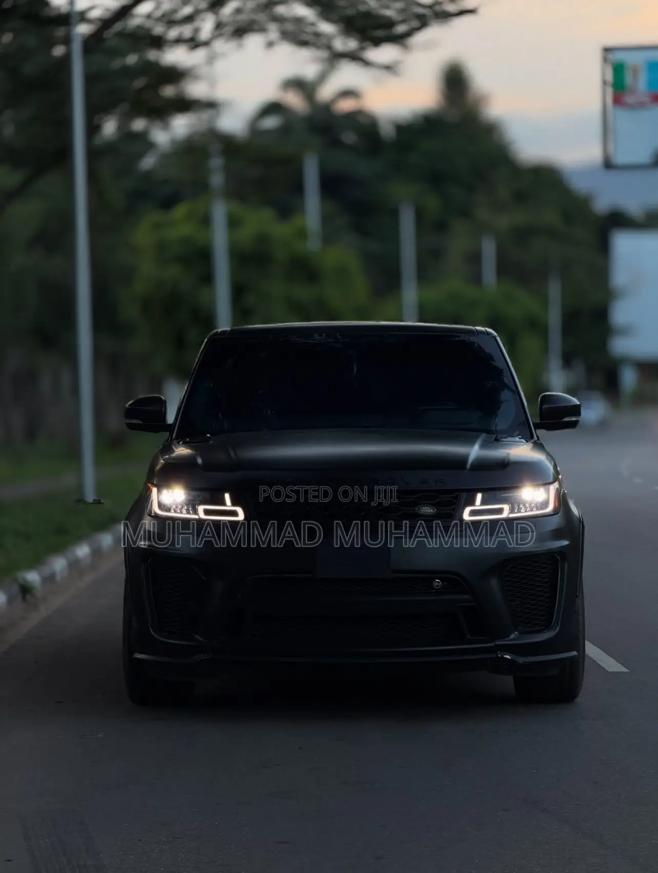 Land Rover Range Rover Sport SVR 4x4 2020 Matt Black