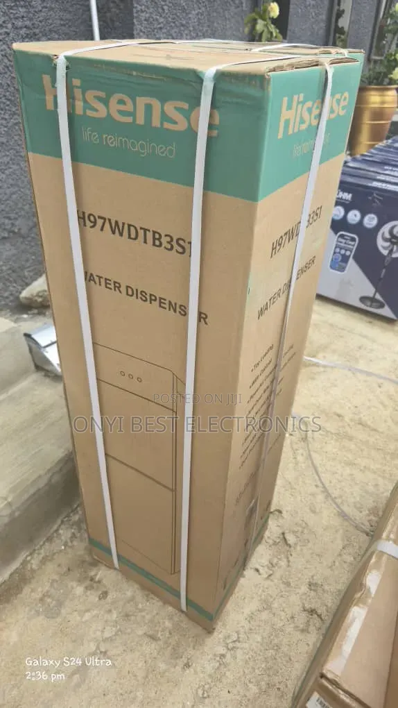 Hisense Top Loading 3 Taps Water Dispenser HISWD97TB3SI
