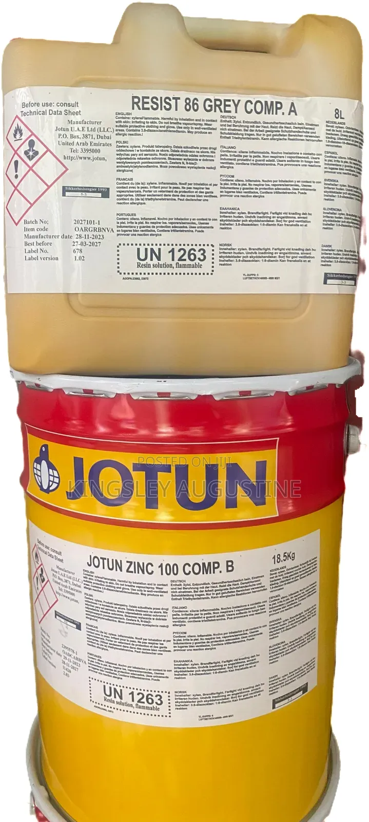 Jotun Zinc 100 Comp.