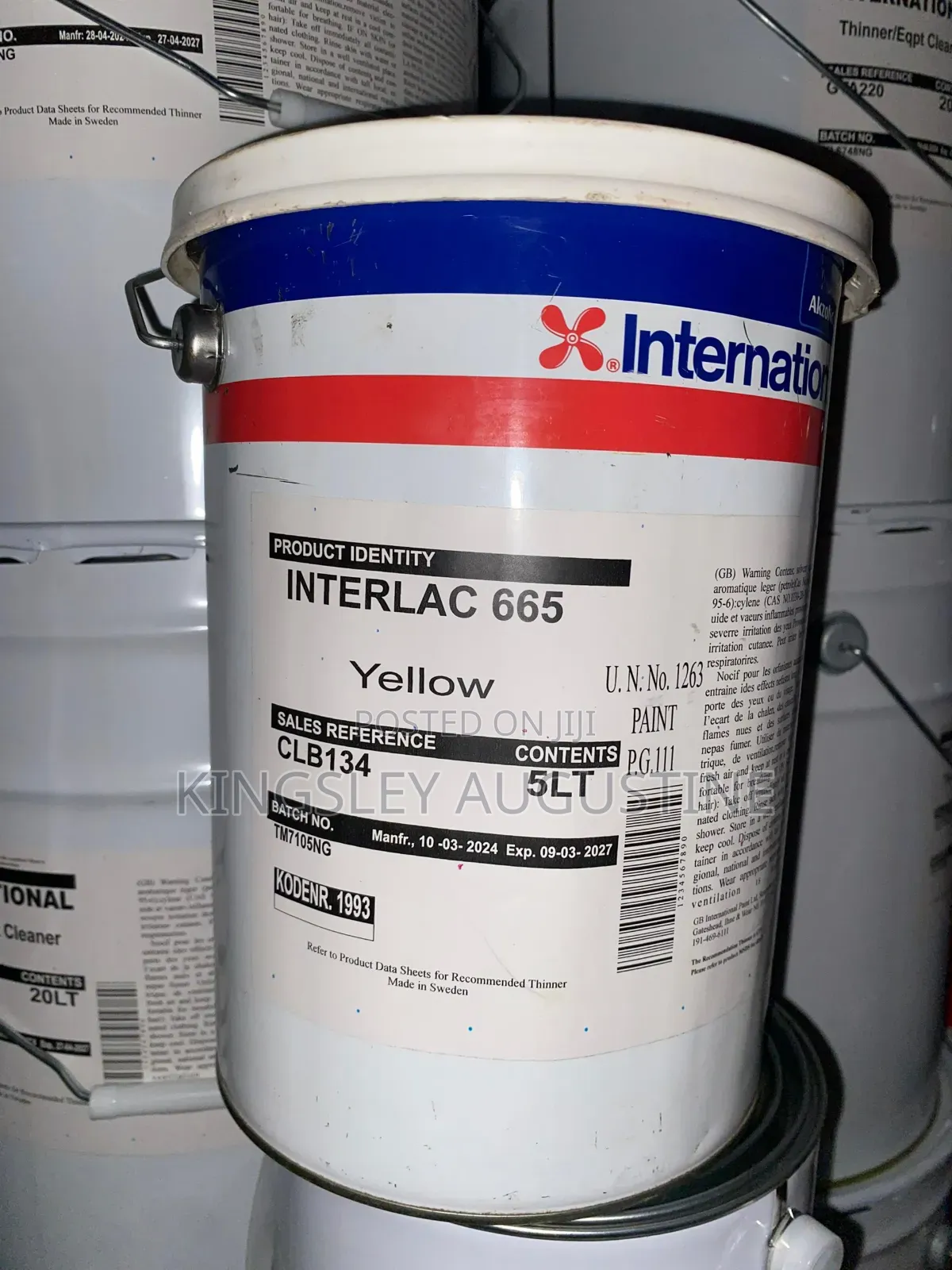 Interlac 665 Yellow 5l