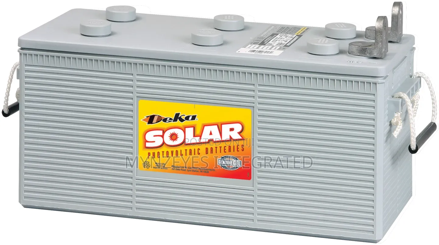 Deka 12V 200Ah AGM / Gel Deep Cycle Solar Battery