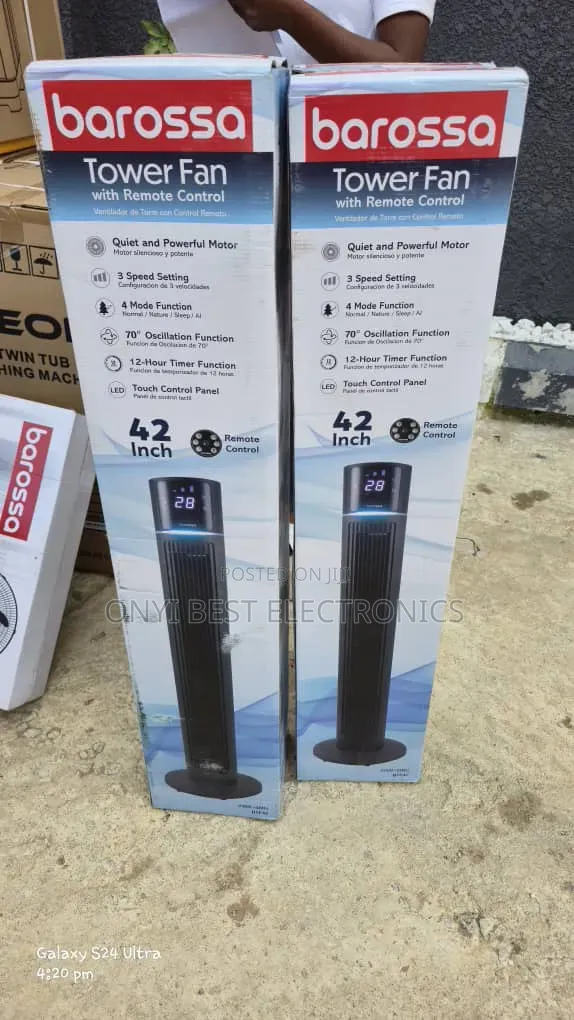 Barossa/Aeon 42-Inch Tower Fan (BTF42)