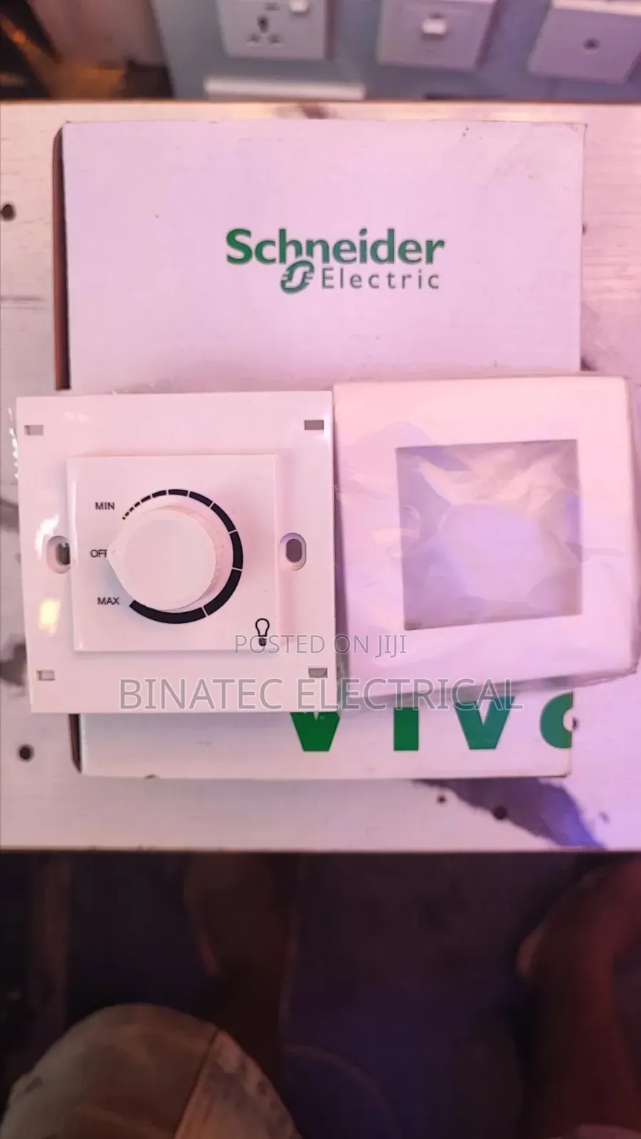 Schneider Dimmer Switch – Quality Light Control & Elegant Finish