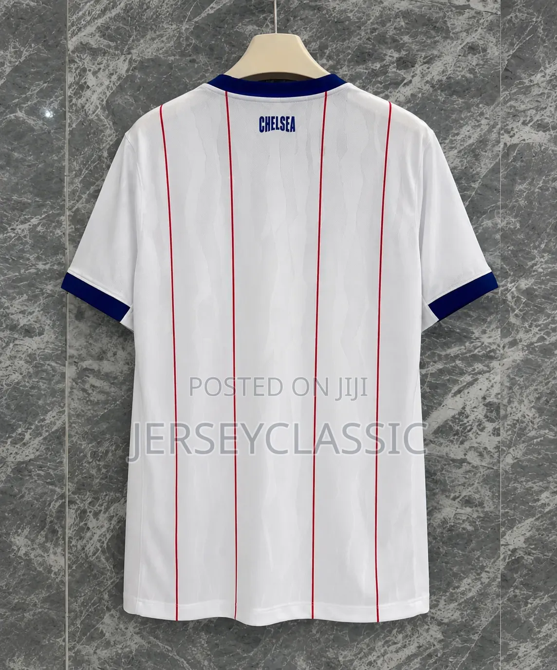 Chelsea White Away Football Jersey – Classic Design
