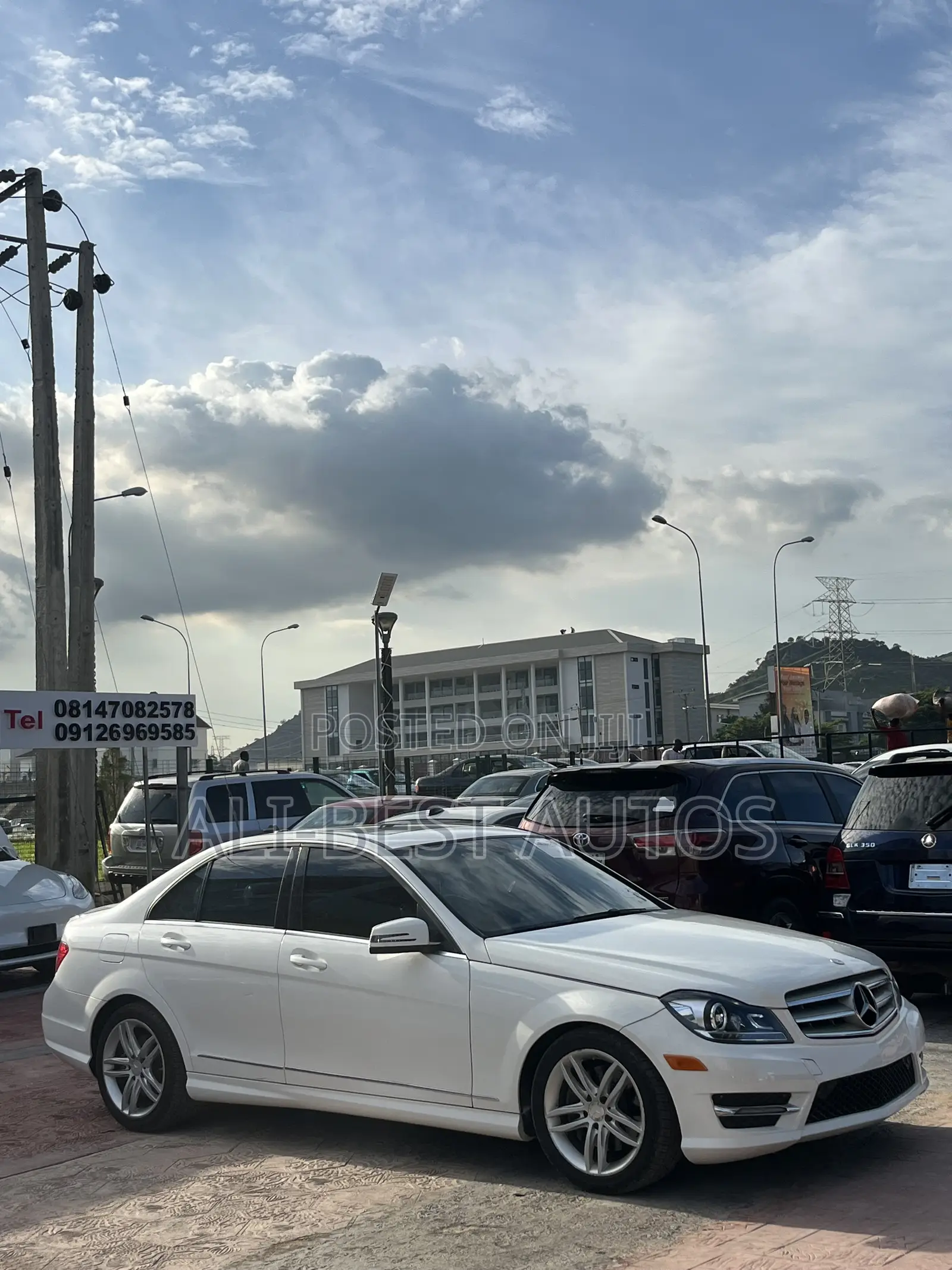 Mercedes-Benz C300 2013 White