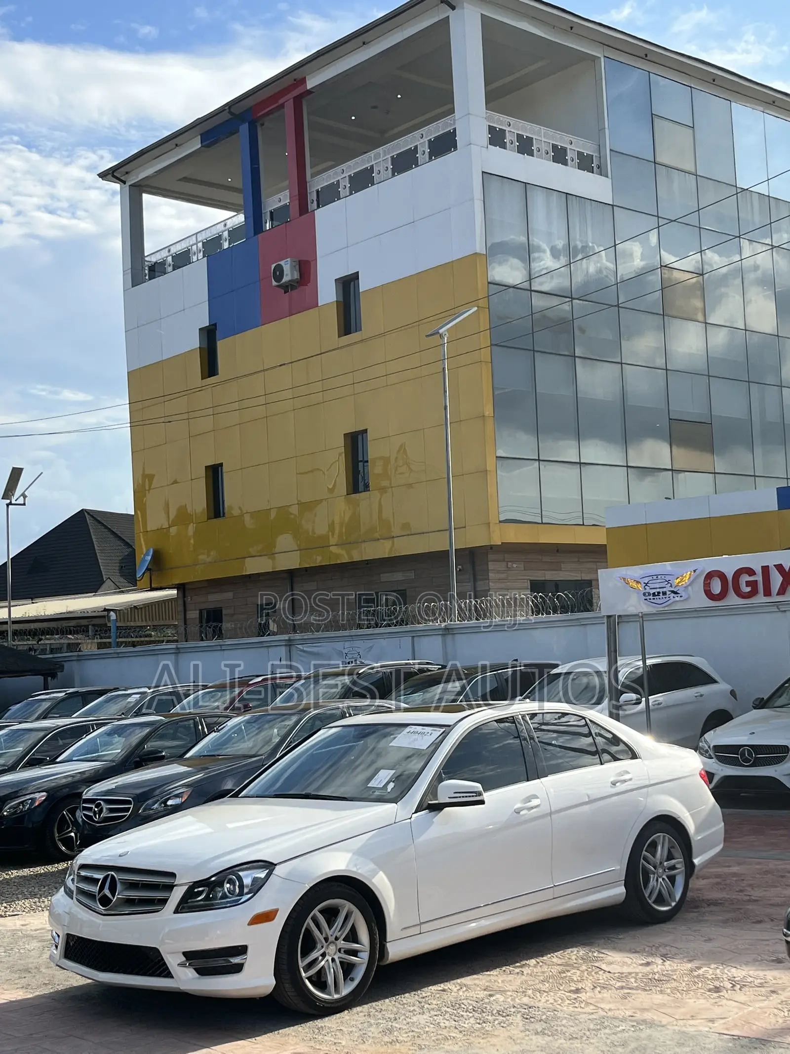 Mercedes-Benz C300 2013 White