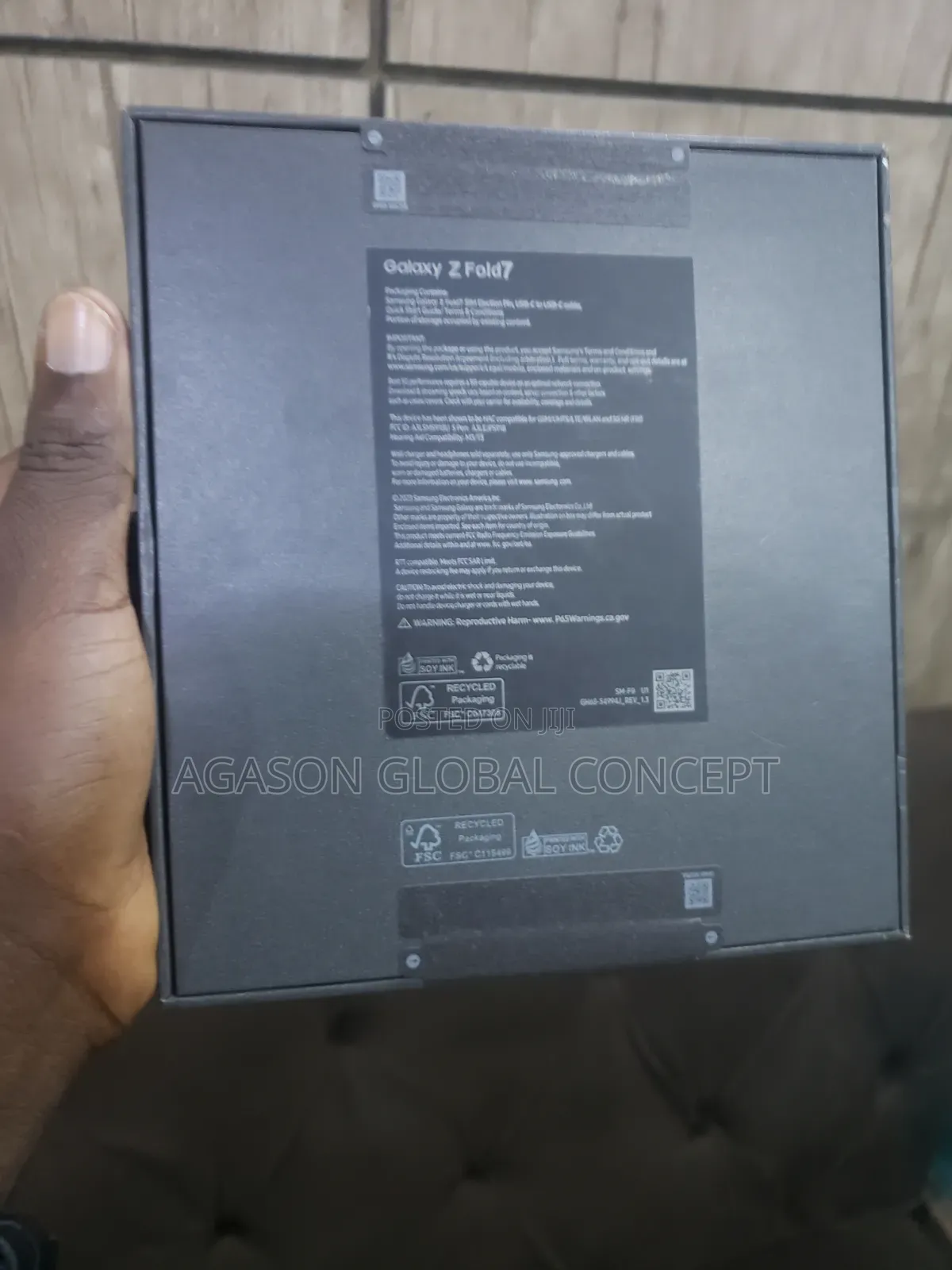 New Samsung Galaxy Z Fold7 512 GB Black