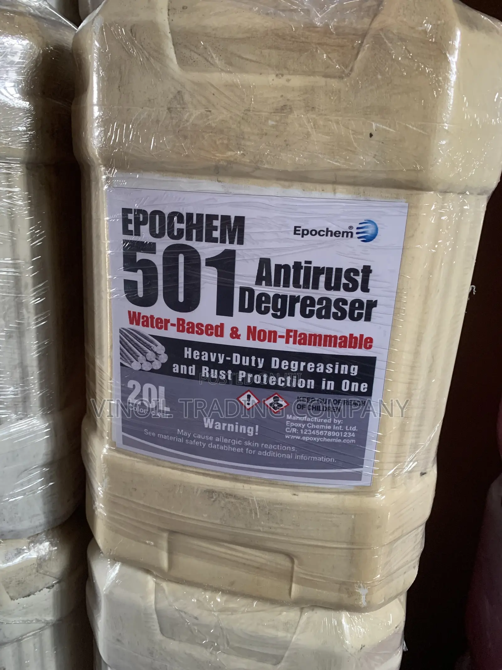 Epochem 501 Antirust Degreaser - 20l