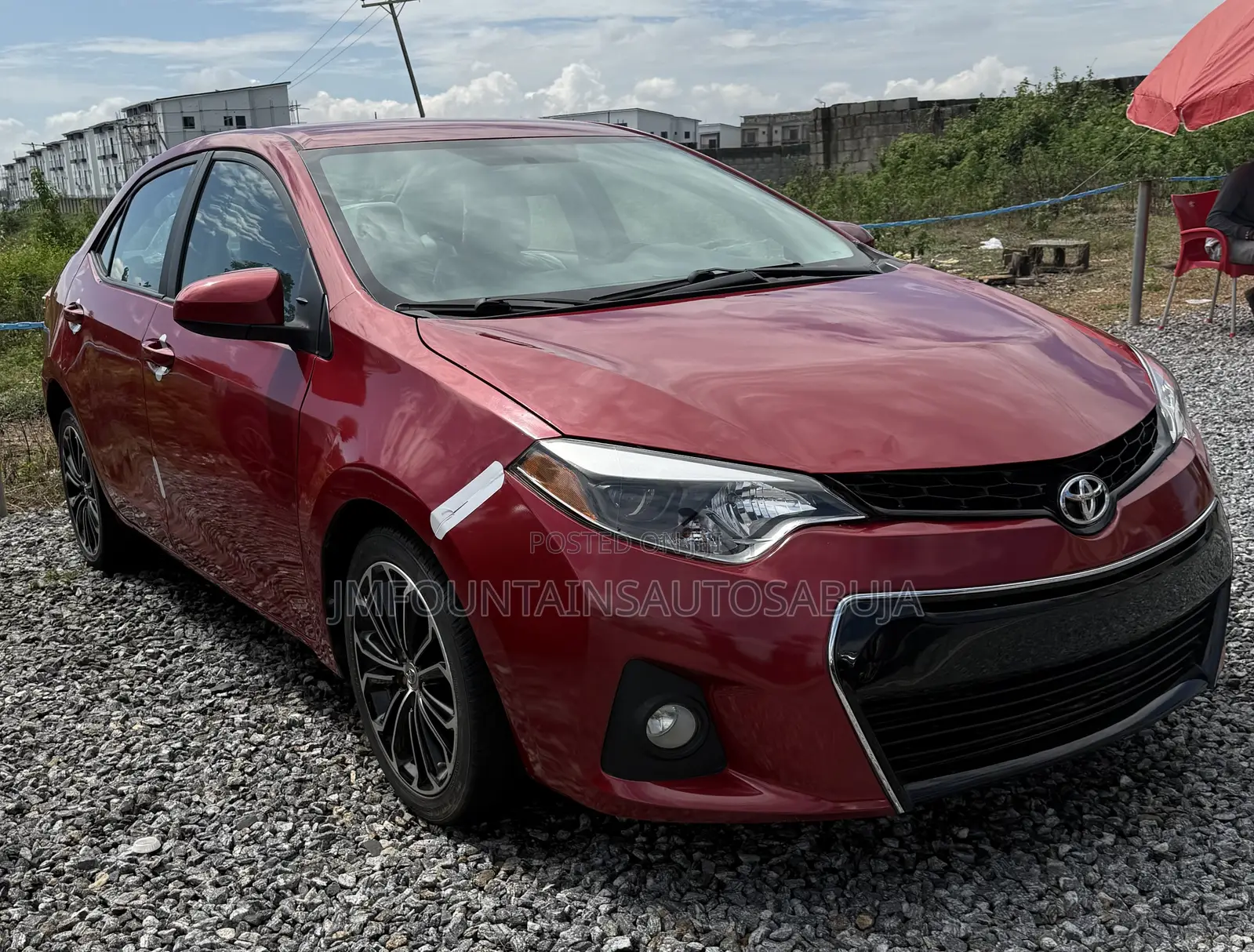 Toyota Corolla LE 4dr Sedan (1.8L 4cyl CVT) 2014 Red