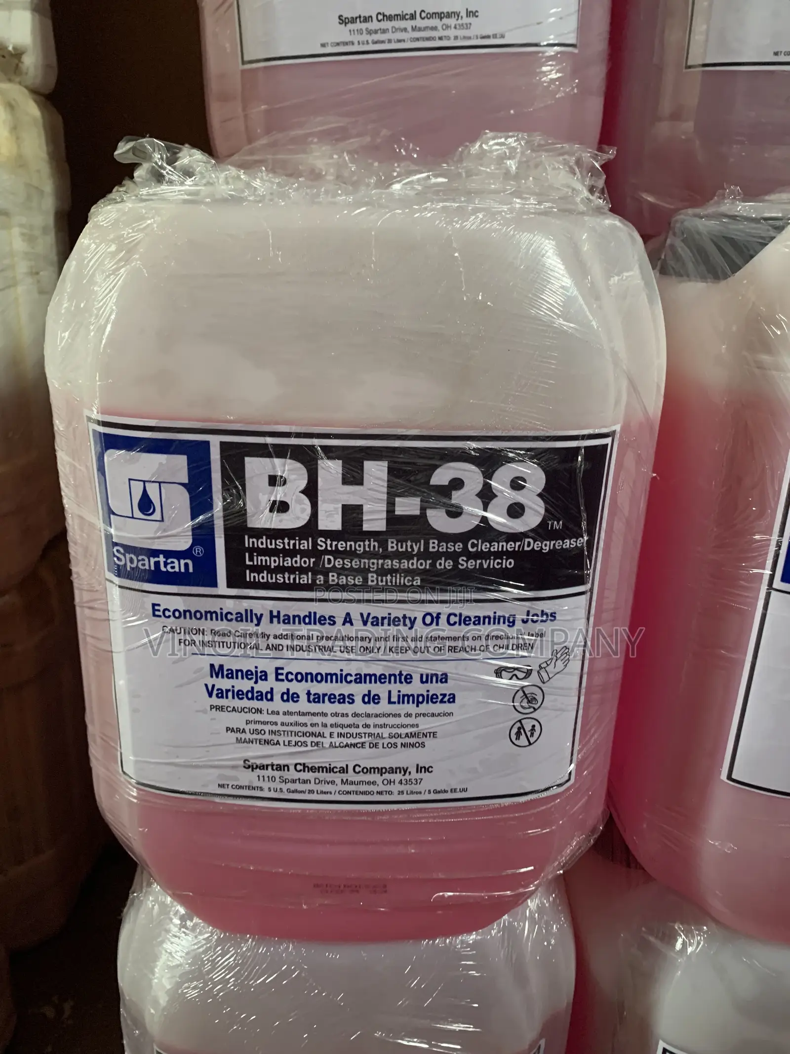 SPARTAN BH-38 Industrial Strength Cleaner/Degreaser - 20L