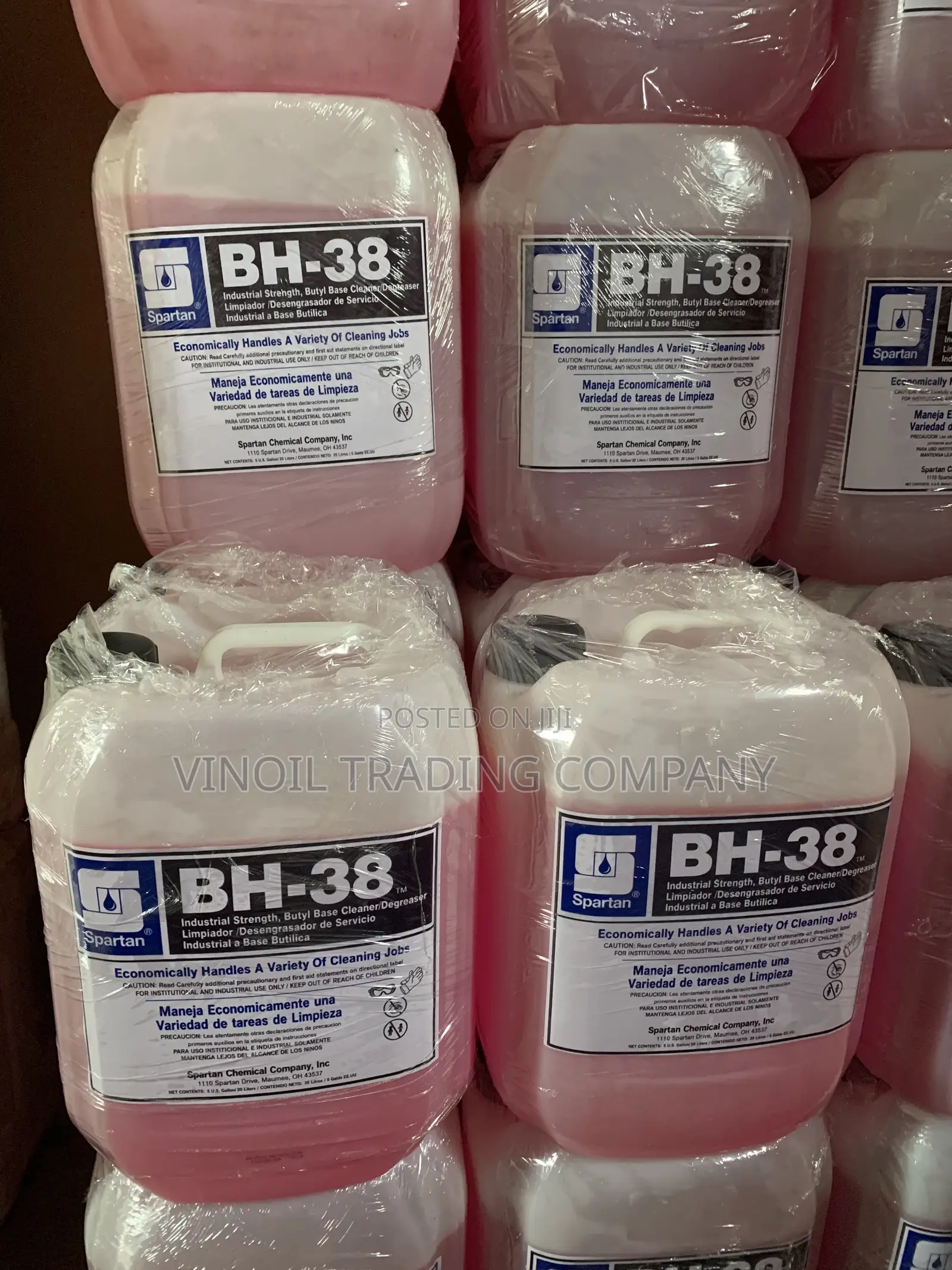 SPARTAN BH-38 Industrial Strength Cleaner/Degreaser - 20L