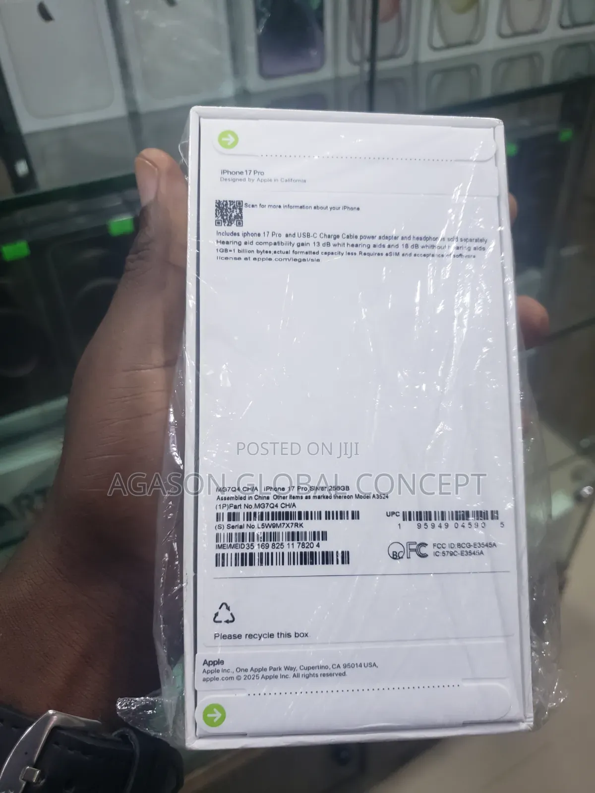 New Apple iPhone 17 Pro 256 GB Silver