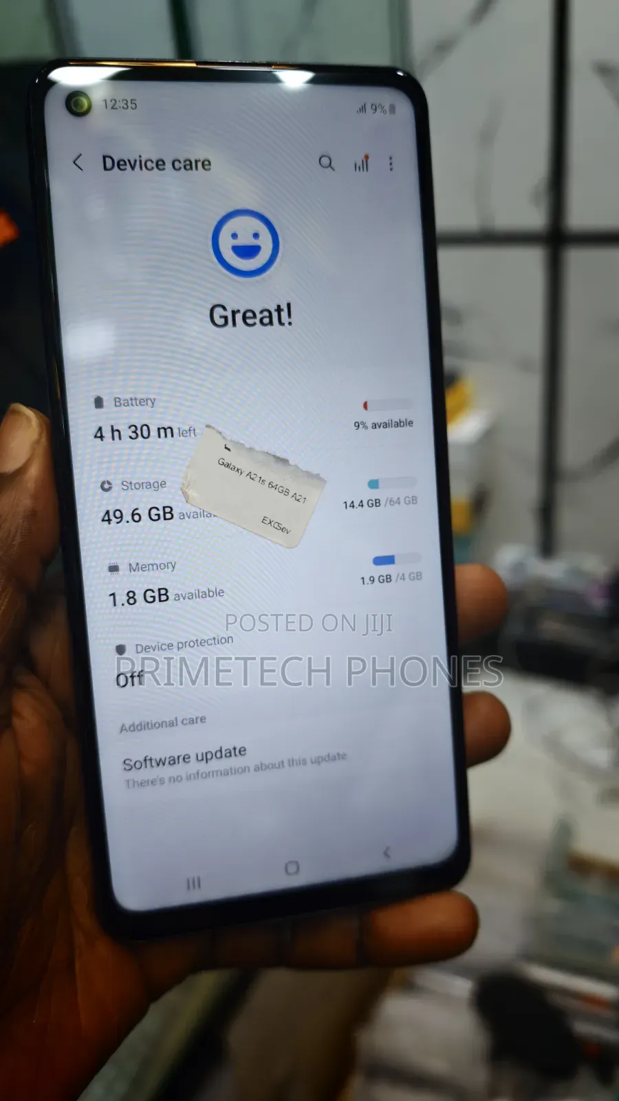 Samsung Galaxy A21s 64 GB Blue