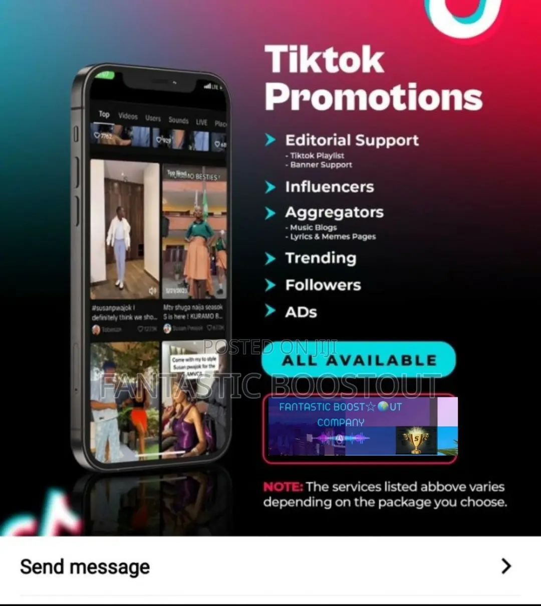 Tiktok Promotion