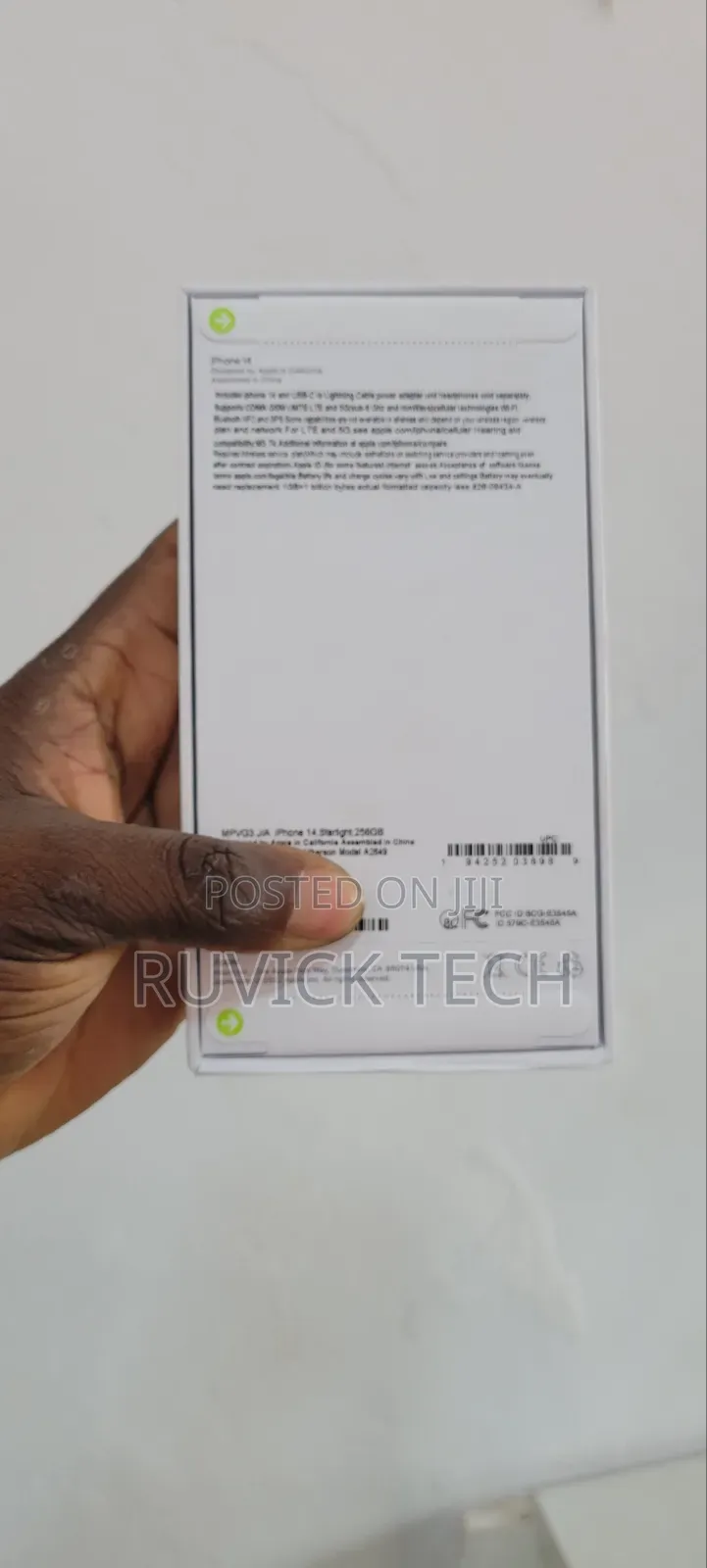 New Apple iPhone 14 256 GB White
