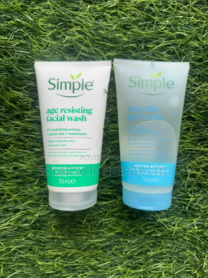 Simple Age Resisting & Water Boost Micellar Gel Wash (150 Ml)