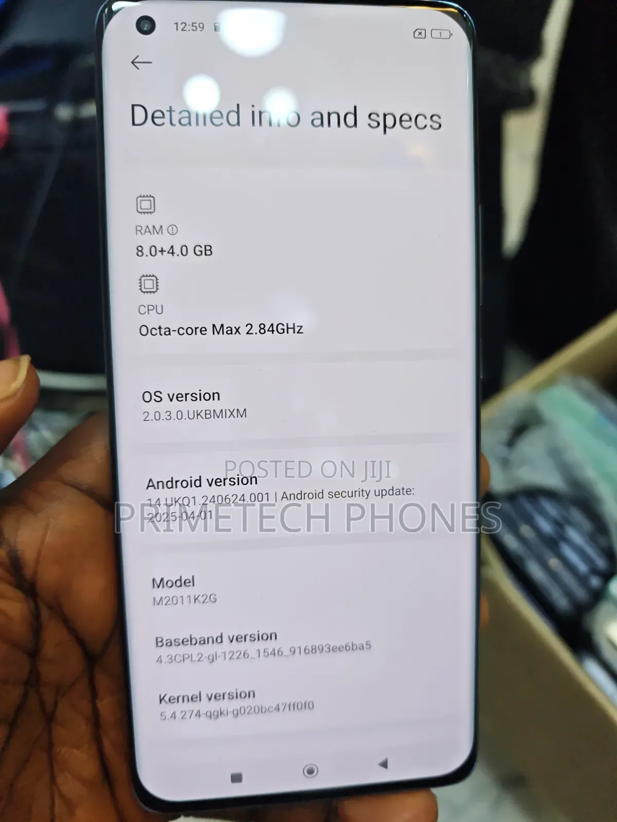 Xiaomi Mi 11 256 GB Blue