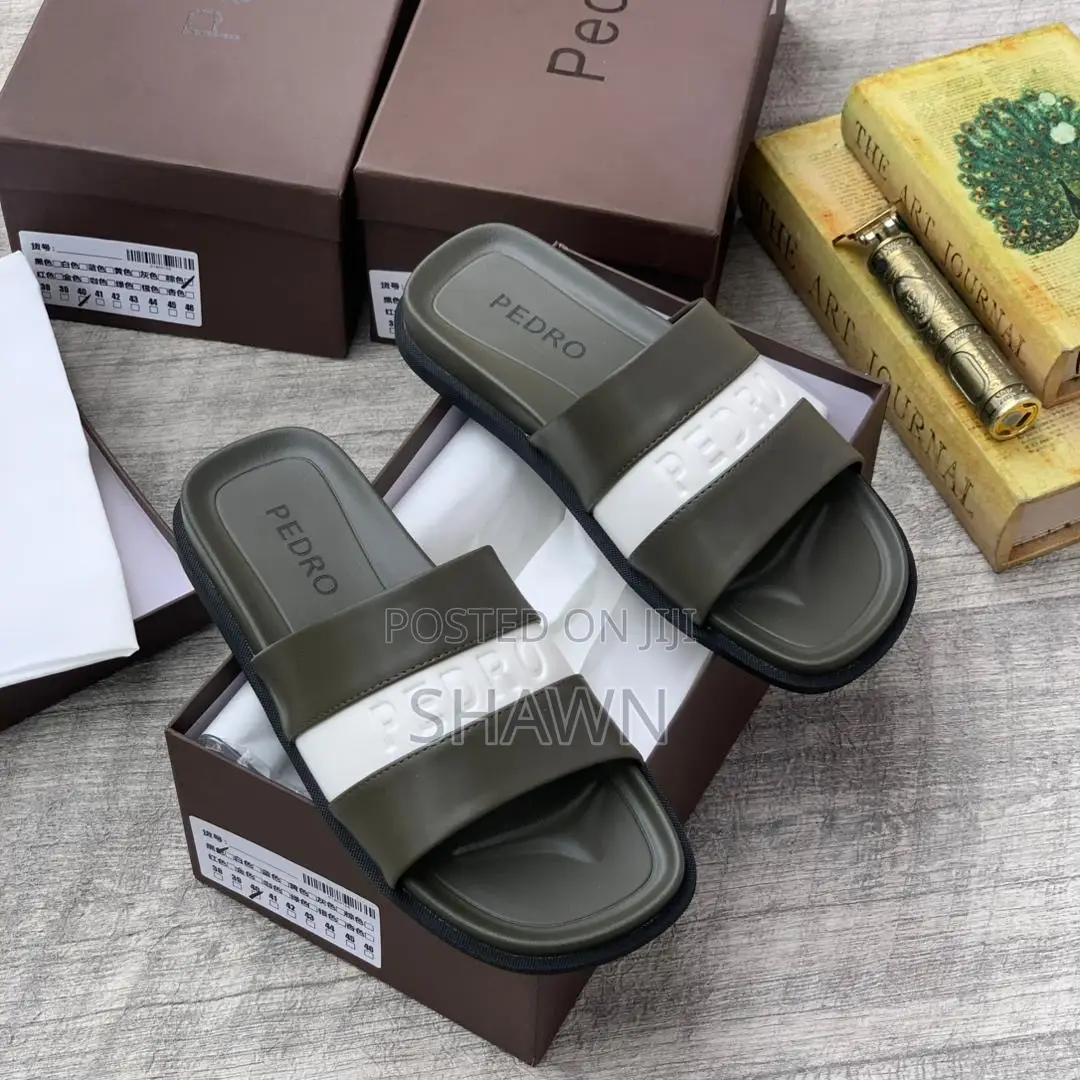 Pedro Luxury Leather Slippers