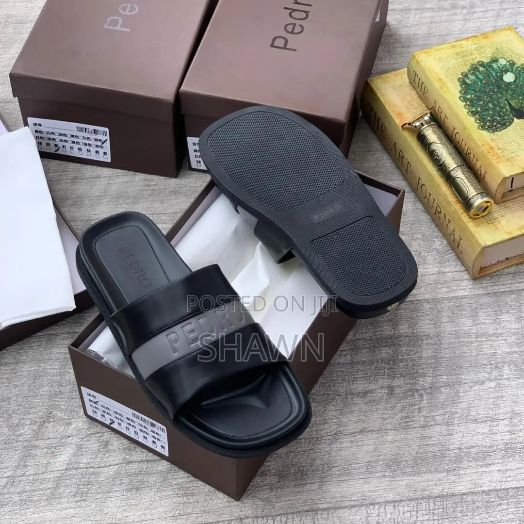 Pedro Luxury Leather Slippers