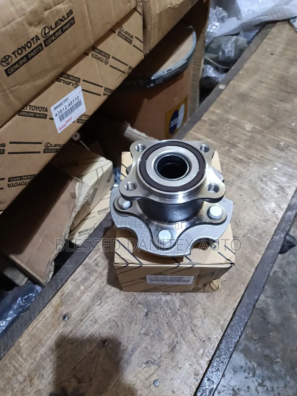 Back Hub of Toyota Rav - 4 2010 to 2017 Four-Wheel Drive
