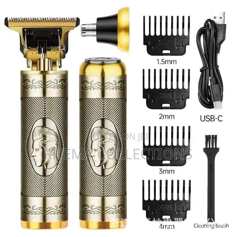 3-in-1 Men’s Grooming Kit (Shaver, Hair Clipper & Nose Trimmer)