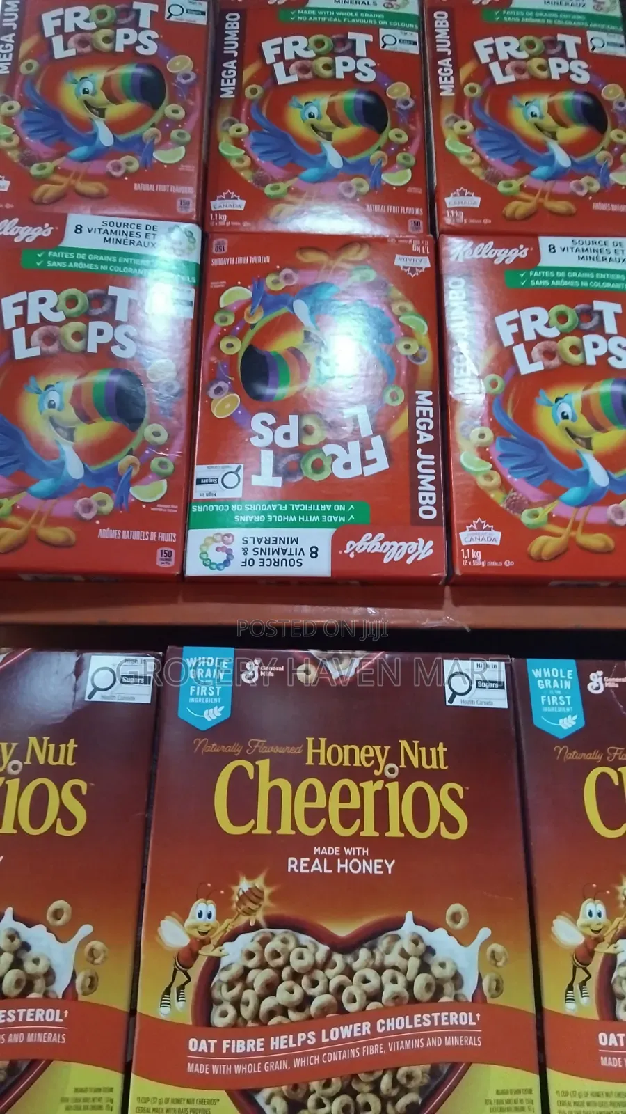 Kellogg's Froot Loops Mega Jumbo 1.1kg