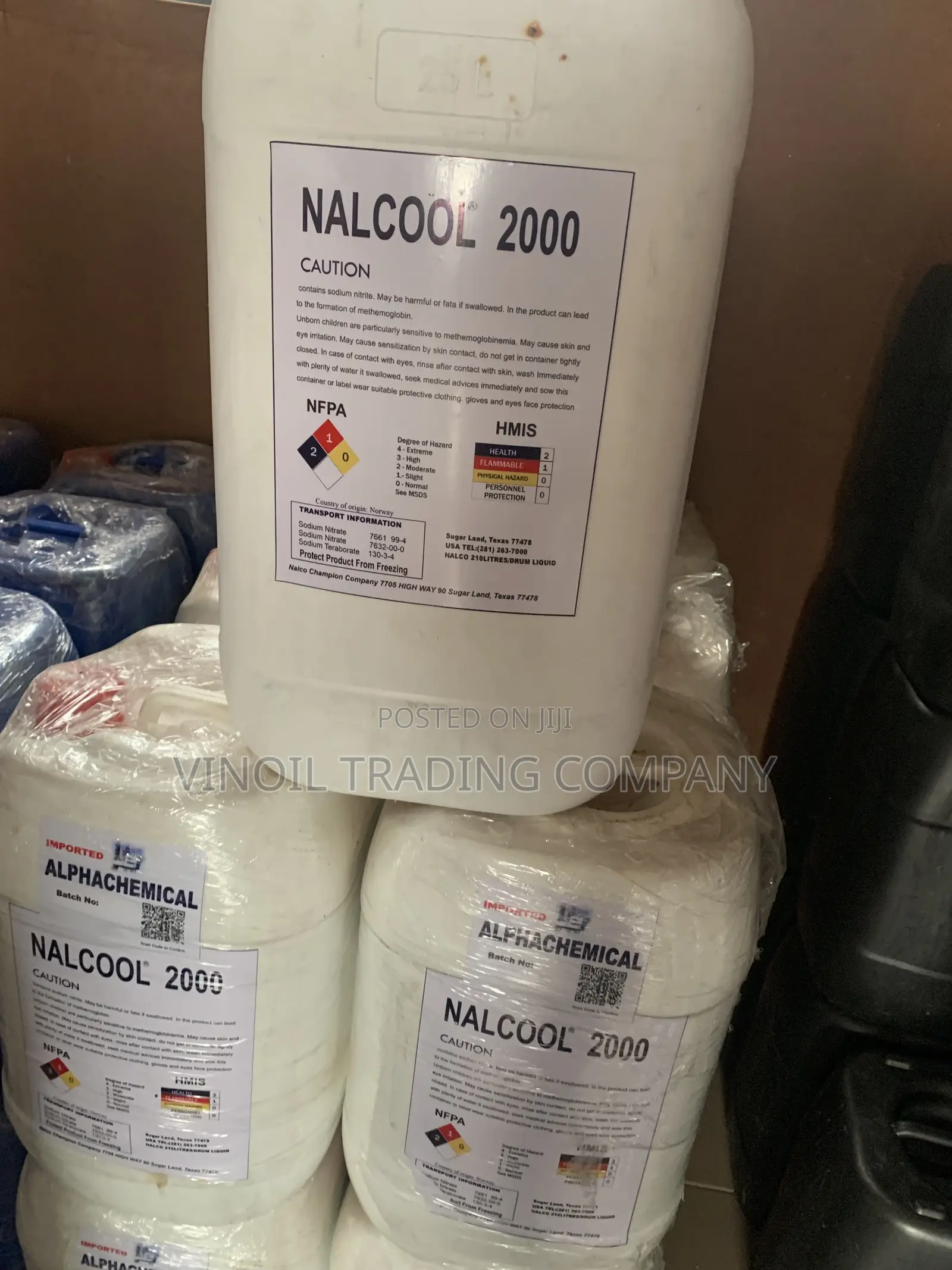 NALCOOL 2000 - Industrial Coolant / Corrosion Inhibitor