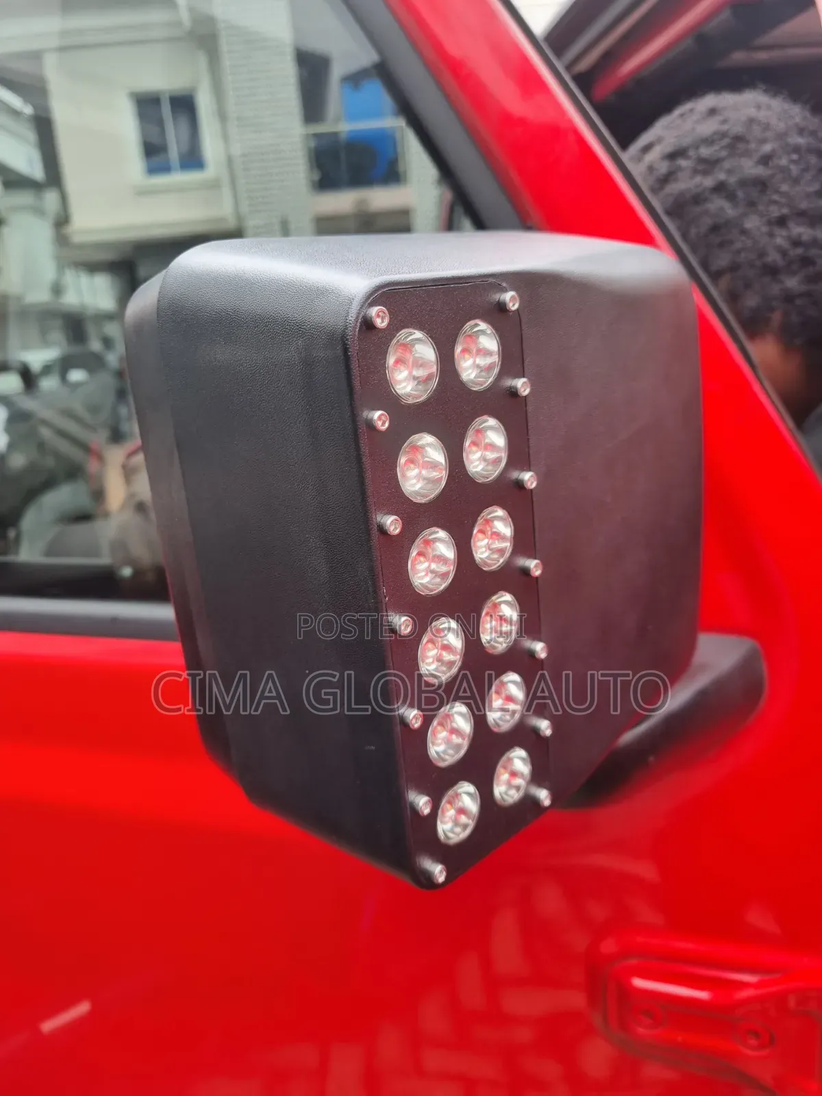 Side Mirror Cover With Traficgator for 2020 Wrangler Jeep |CIMA Global