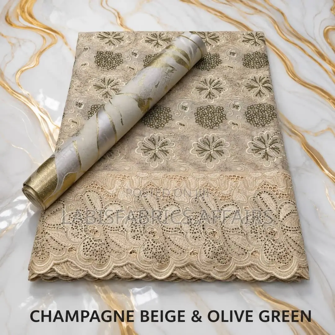 Beautiful 3 Color Voile Lace