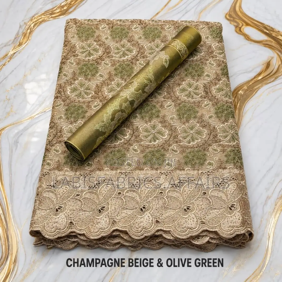 Beautiful 3 Color Voile Lace