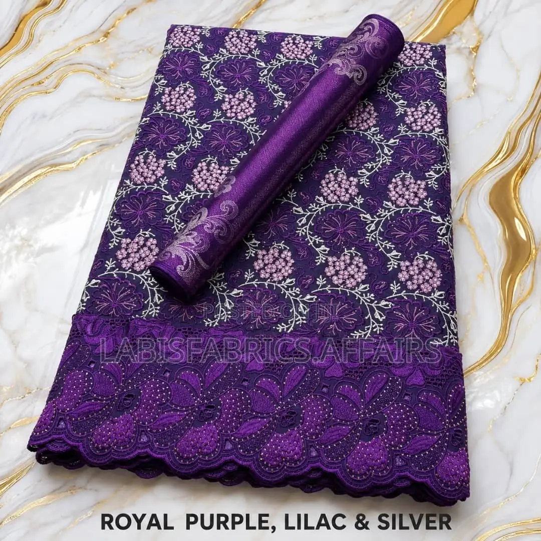 Beautiful 3 Color Voile Lace