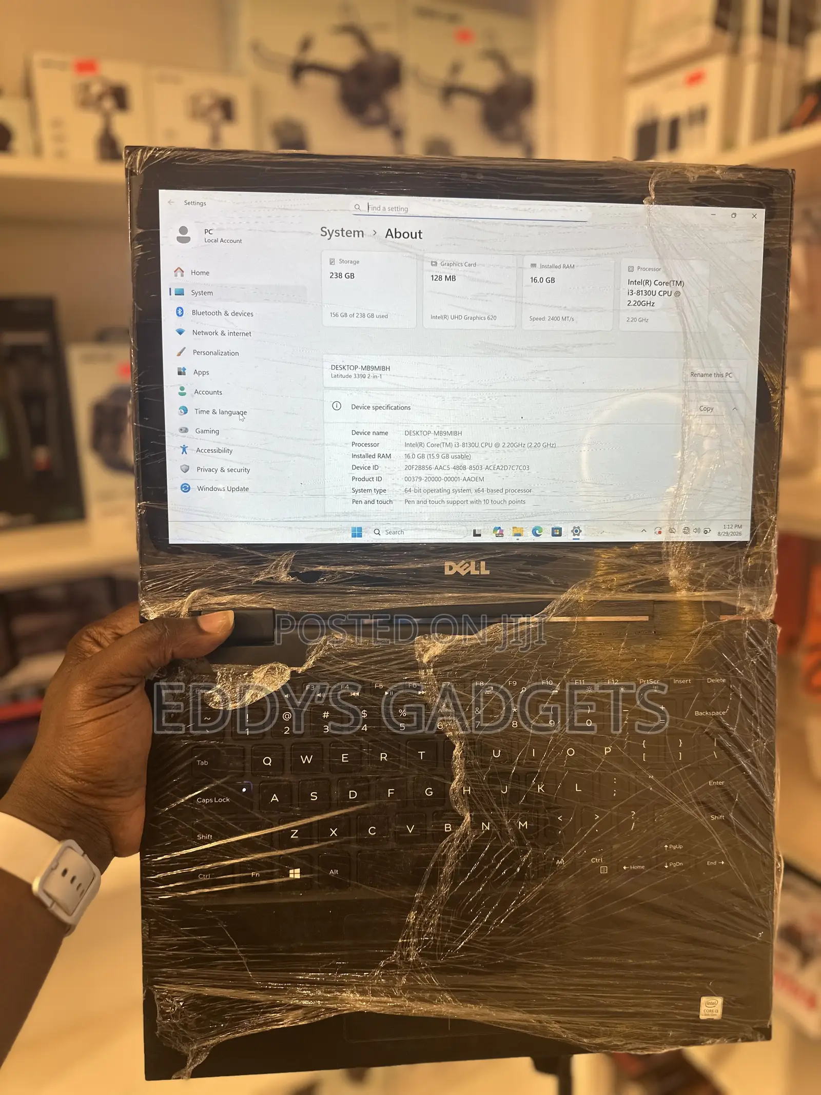 Laptop Dell Latitude 3310 2-in-1 16GB Intel Core i3 SSD 256GB
