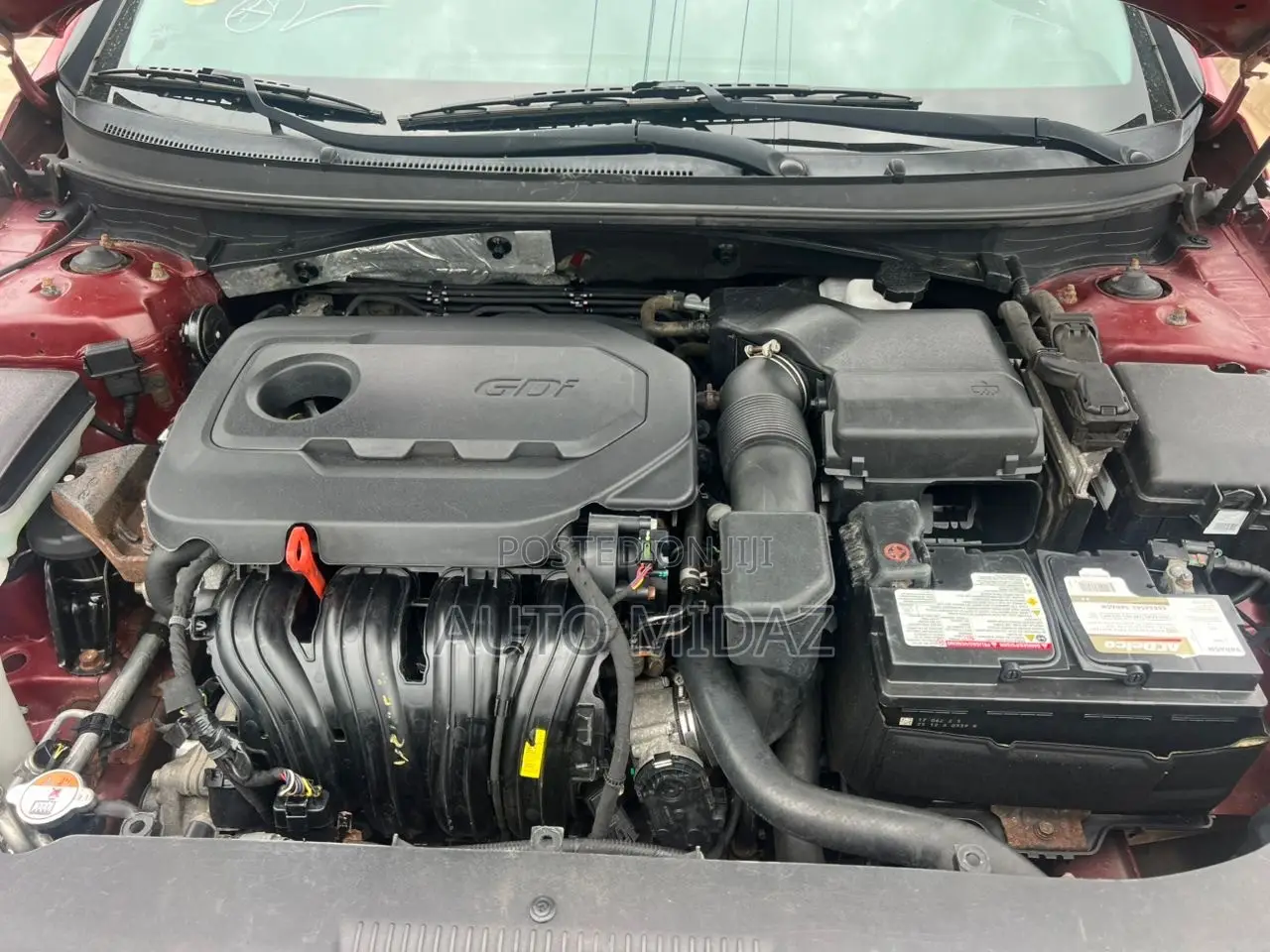 Hyundai Sonata SE 4dr Sedan (2.4L 4cyl 6A) 2015 Red