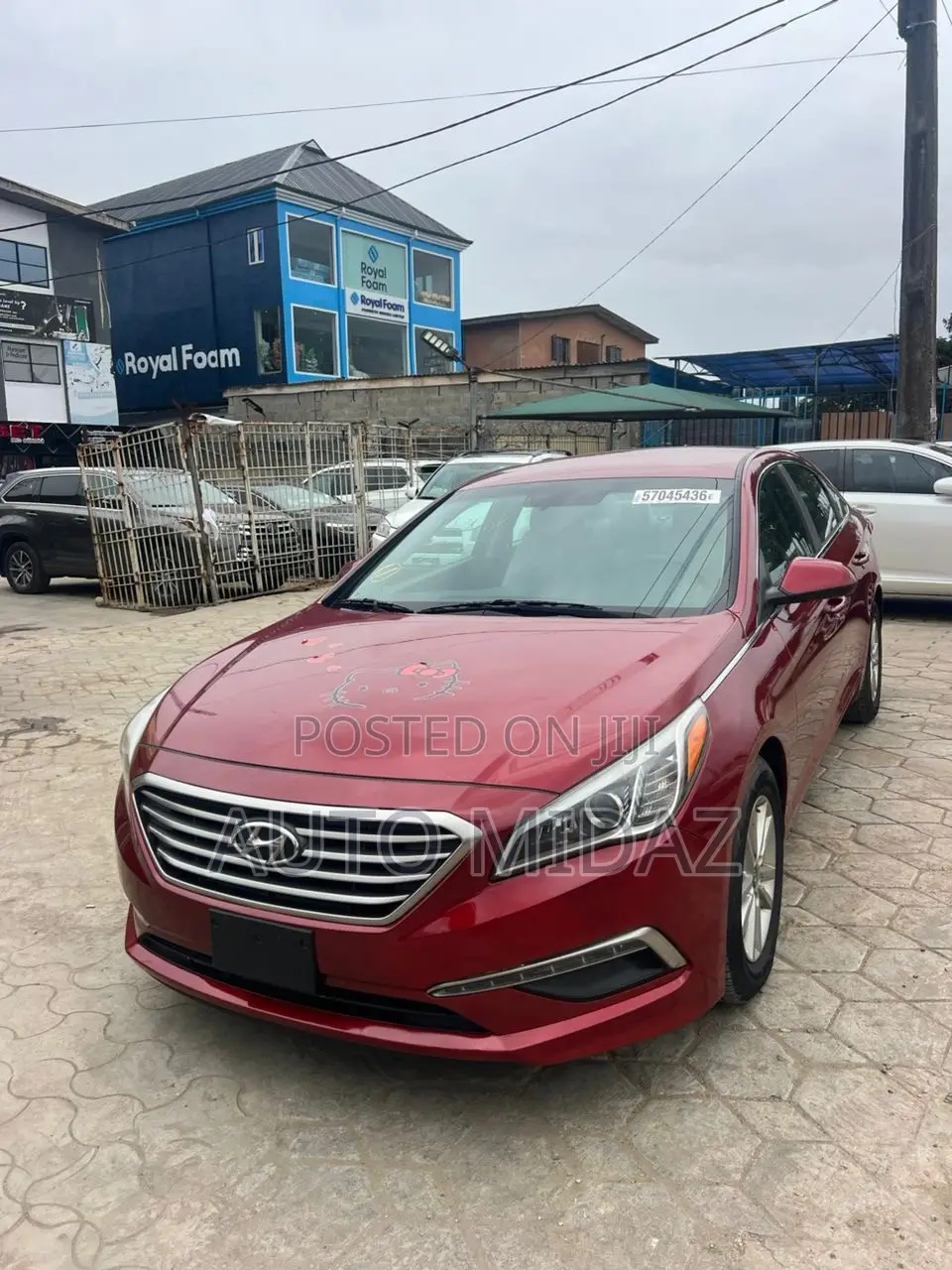Hyundai Sonata SE 4dr Sedan (2.4L 4cyl 6A) 2015 Red