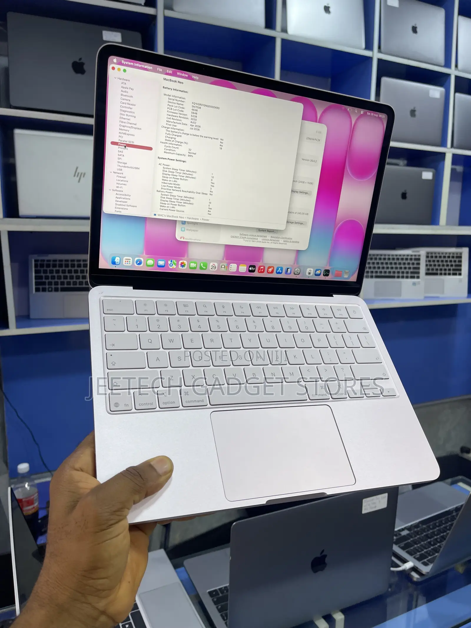 Laptop Apple MacBook Neo 2026 8GB SSD 256GB